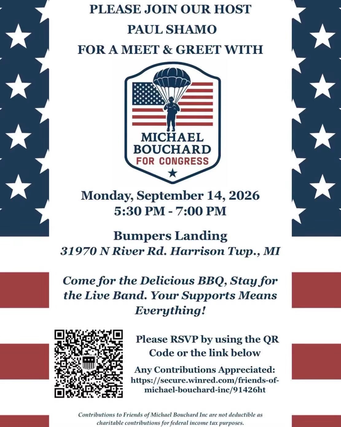 Foster and Lewis meet and Greet w/ Michael Bouchard 